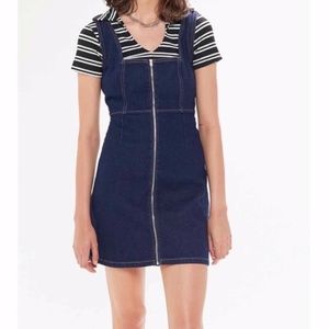 UO BDG 🔹 Zella Denim Zip Up Mini Dress